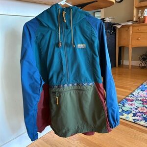 L.L. Bean Mountain Classic Anorak Multi Color Women's Plus